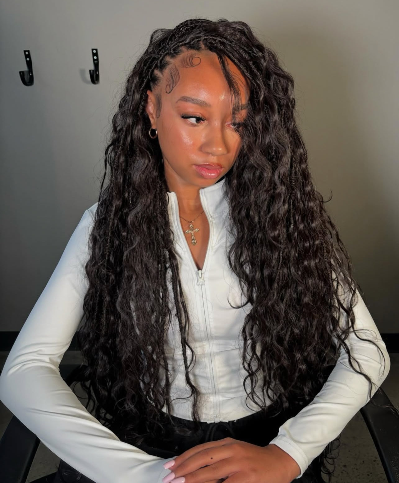 100% Human Hair Curly Bulk -- Pure Virgin Italy